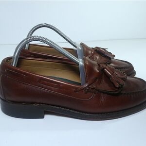 Bostonian First Flex Leather Tassel Loafers Slipon Dress Shoes